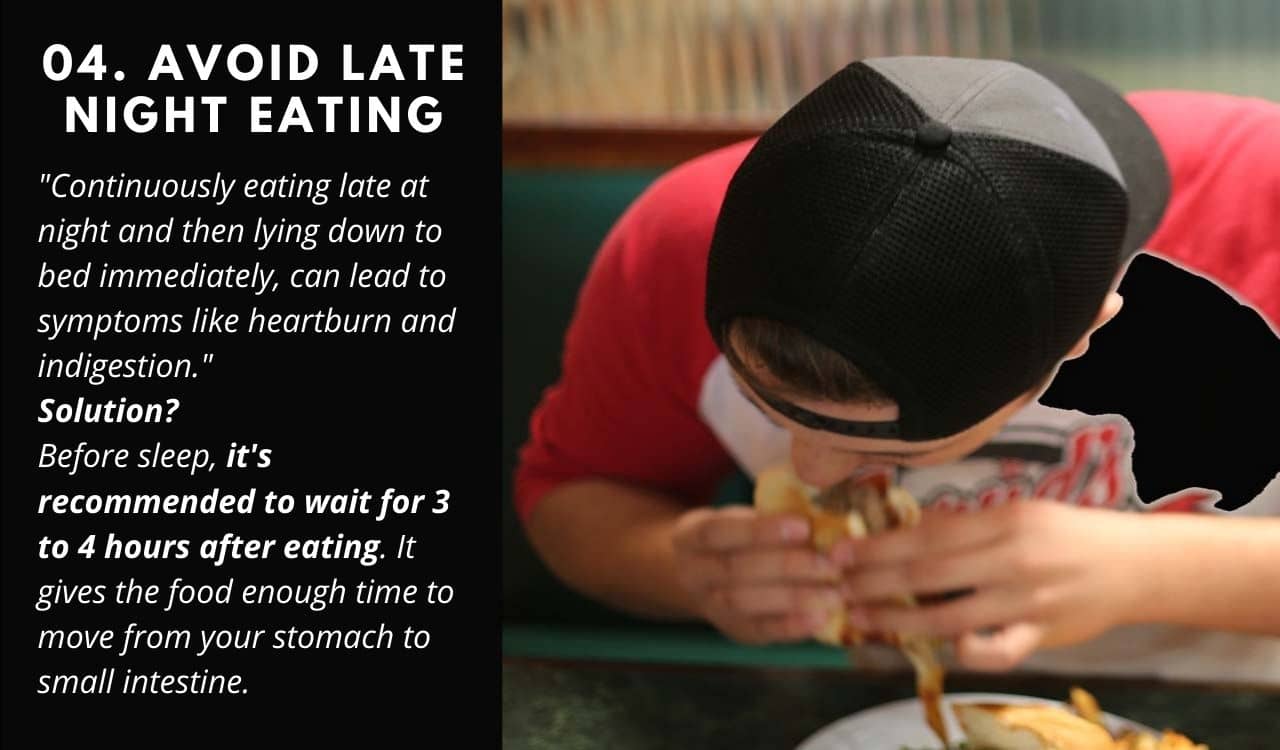 Avoid Late-Night Eating