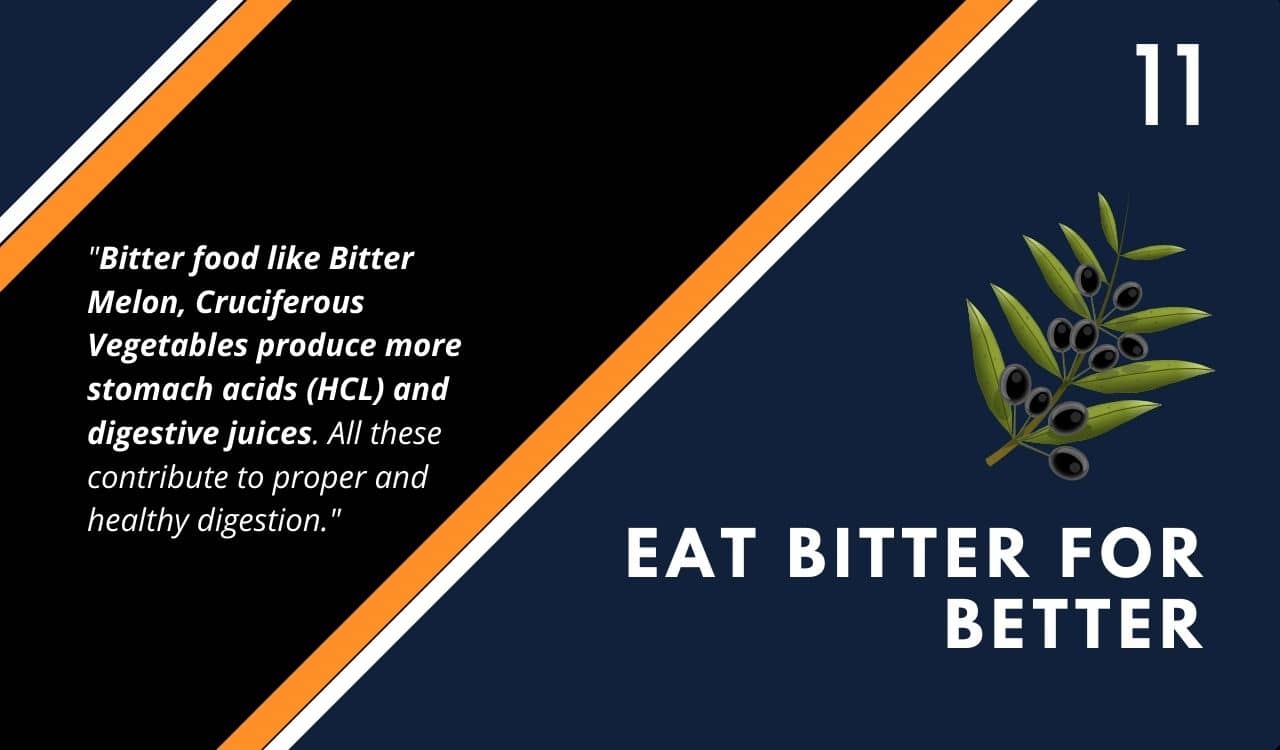 Eat Bitter Things like Melon