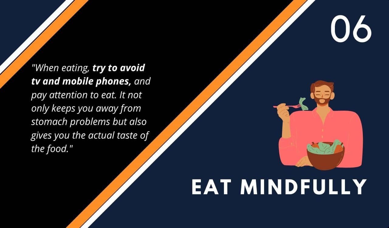 Eat Mindfully & Keep your TV, Smartphone Away