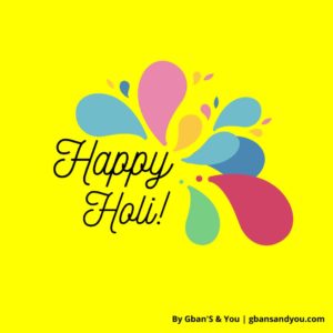 Happy Holi
