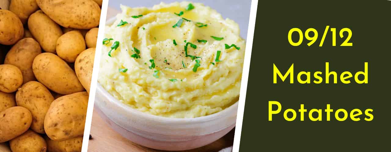 Mashed Potatoes - Soft Foods to eat after Wisdom Teeth Removal