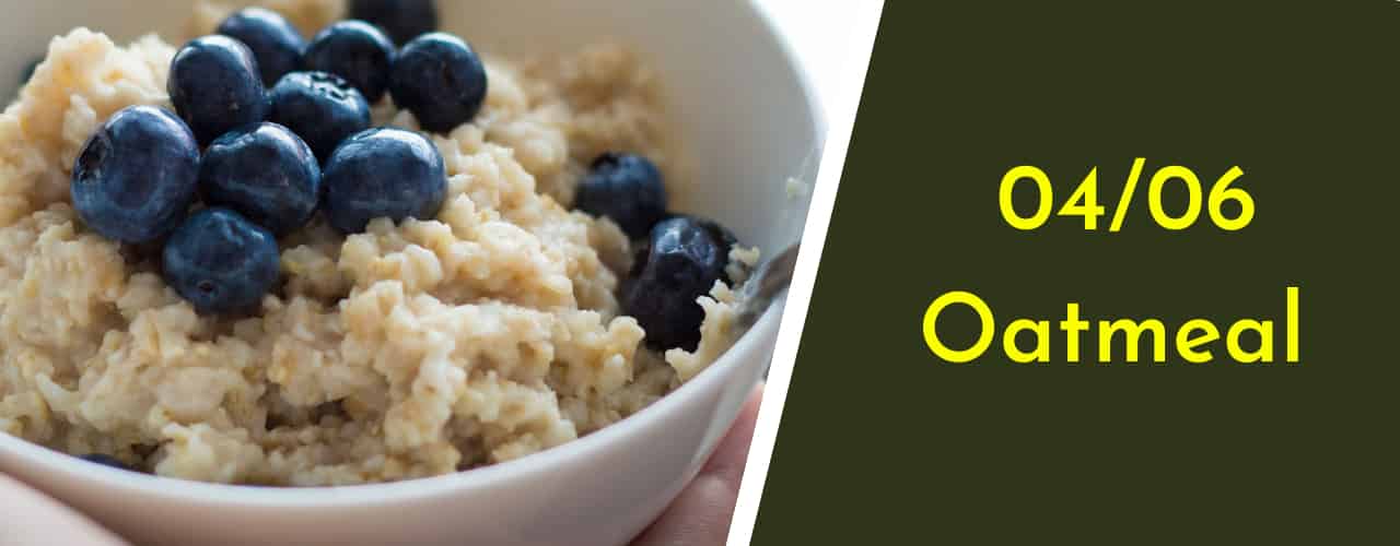 Oatmeal - Semi-Soft Foods to eat after Wisdom Teeth Extraction